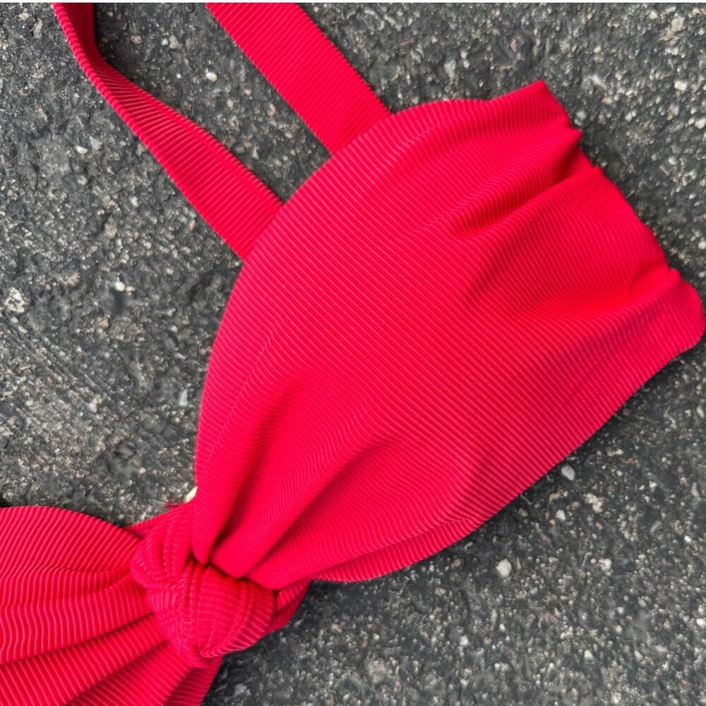 Beach Riot Red Knot Front Bikini Top - Picture 7 of 11